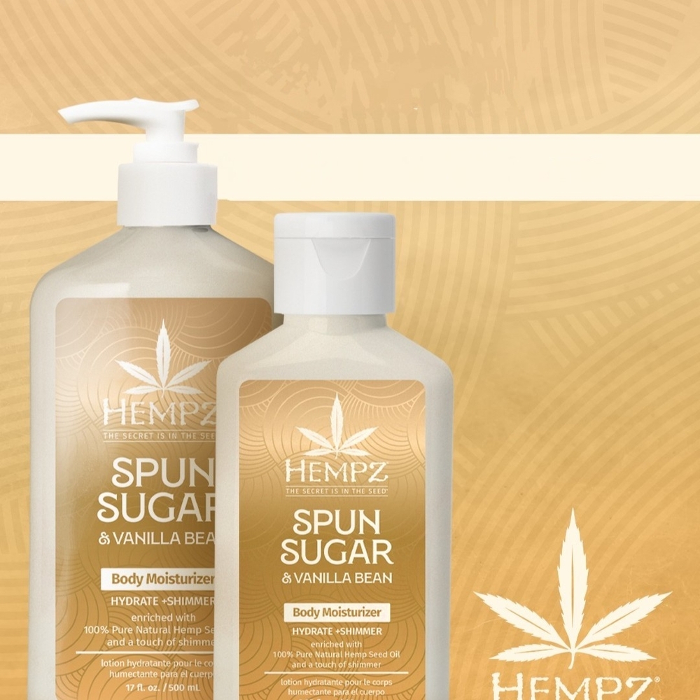Hempz LE Spun Sugar and Vanillabean Duo